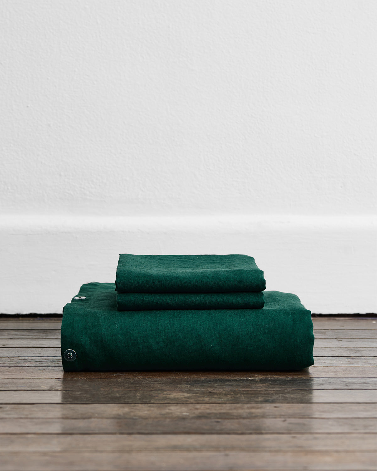 Forest 100% French Flax Linen Duvet Cover Set