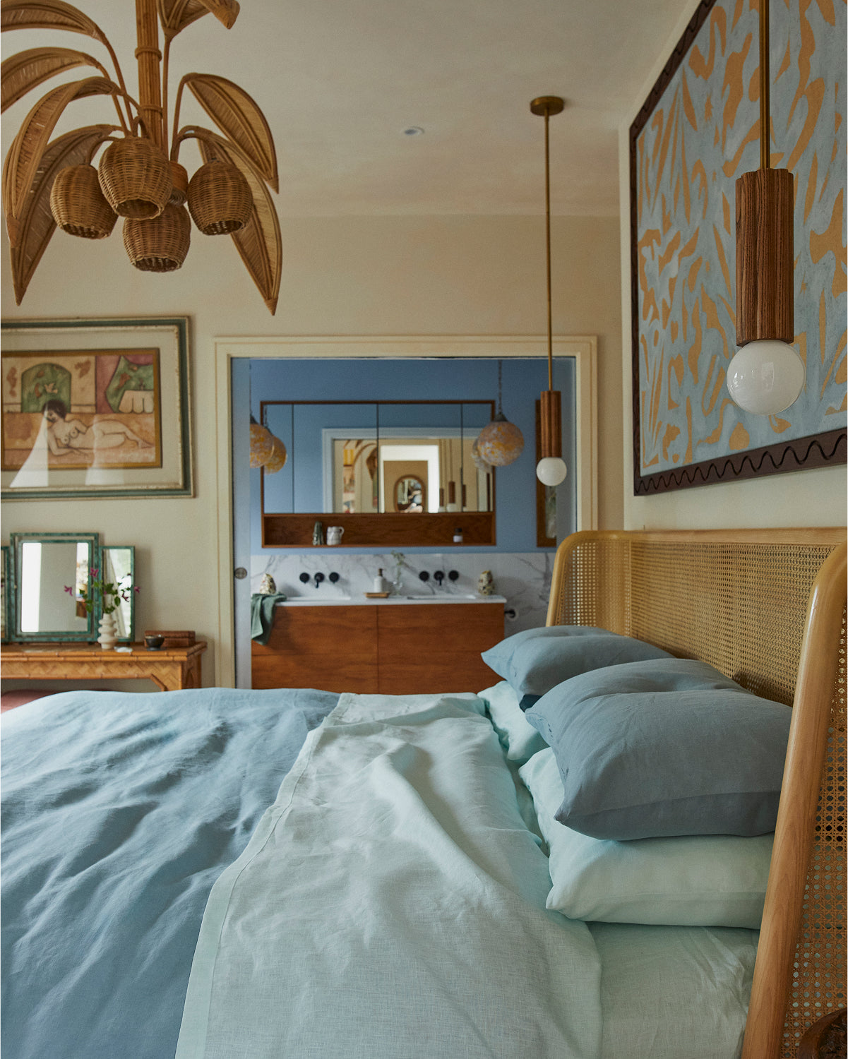 Coast 100% French Flax Linen Fitted Sheet Set