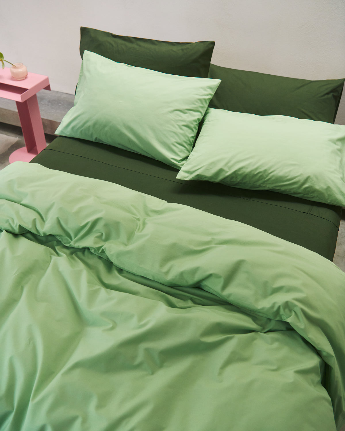 Apple & Moss Organic Cotton Percale Bedding Bundle