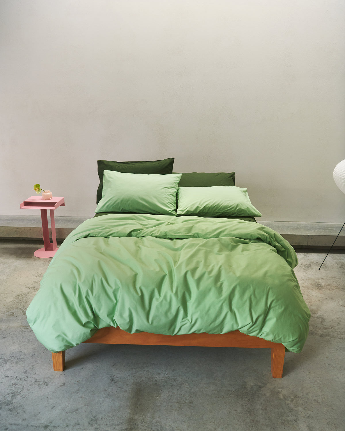 Apple Organic Cotton Percale Duvet Cover Set