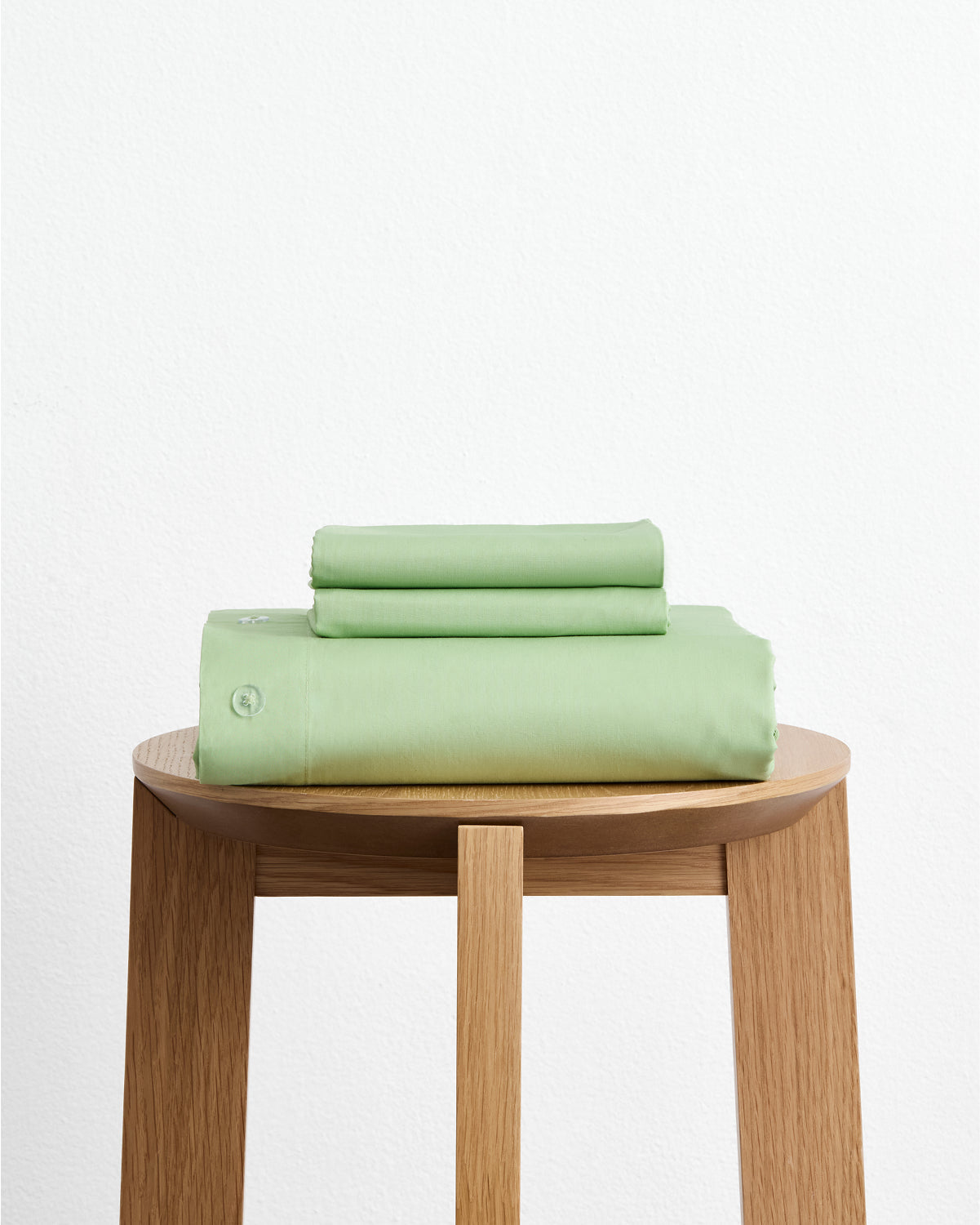 Apple Organic Cotton Percale Duvet Cover Set