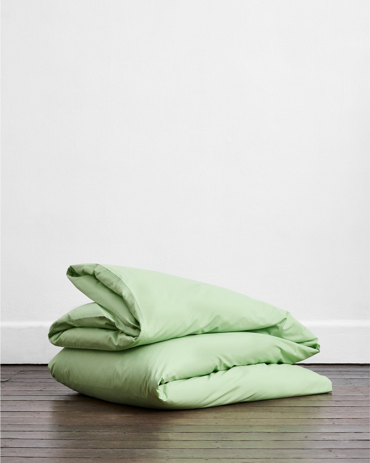 Apple Organic Cotton Percale Duvet Cover Set