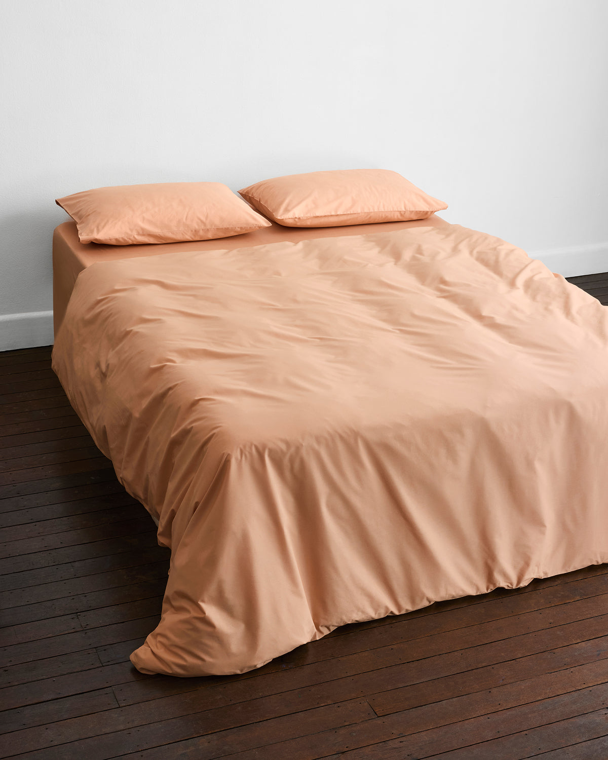 Butterscotch Organic Cotton Percale Duvet Cover Set