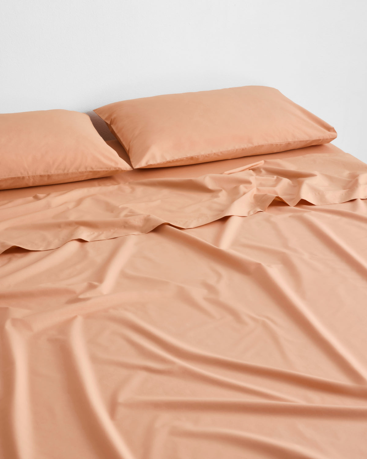 Butterscotch Organic Cotton Percale Sheet Set