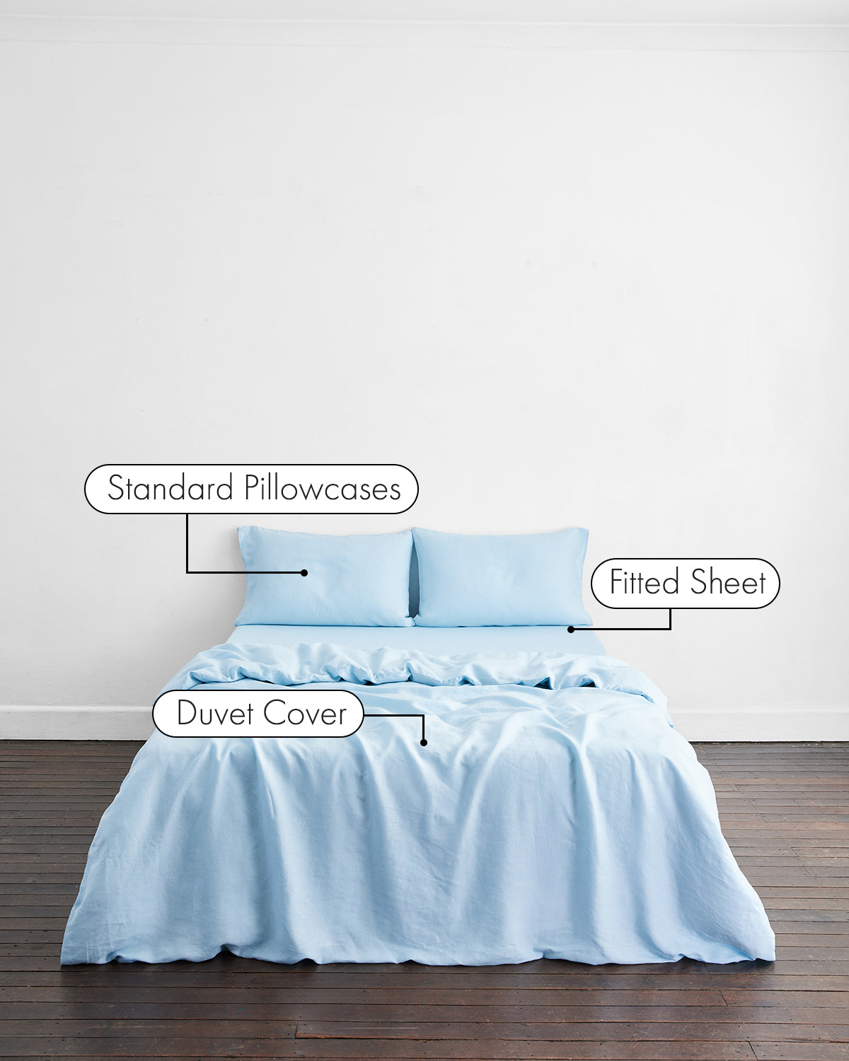 Coast 100% French Flax Linen Bedding Set