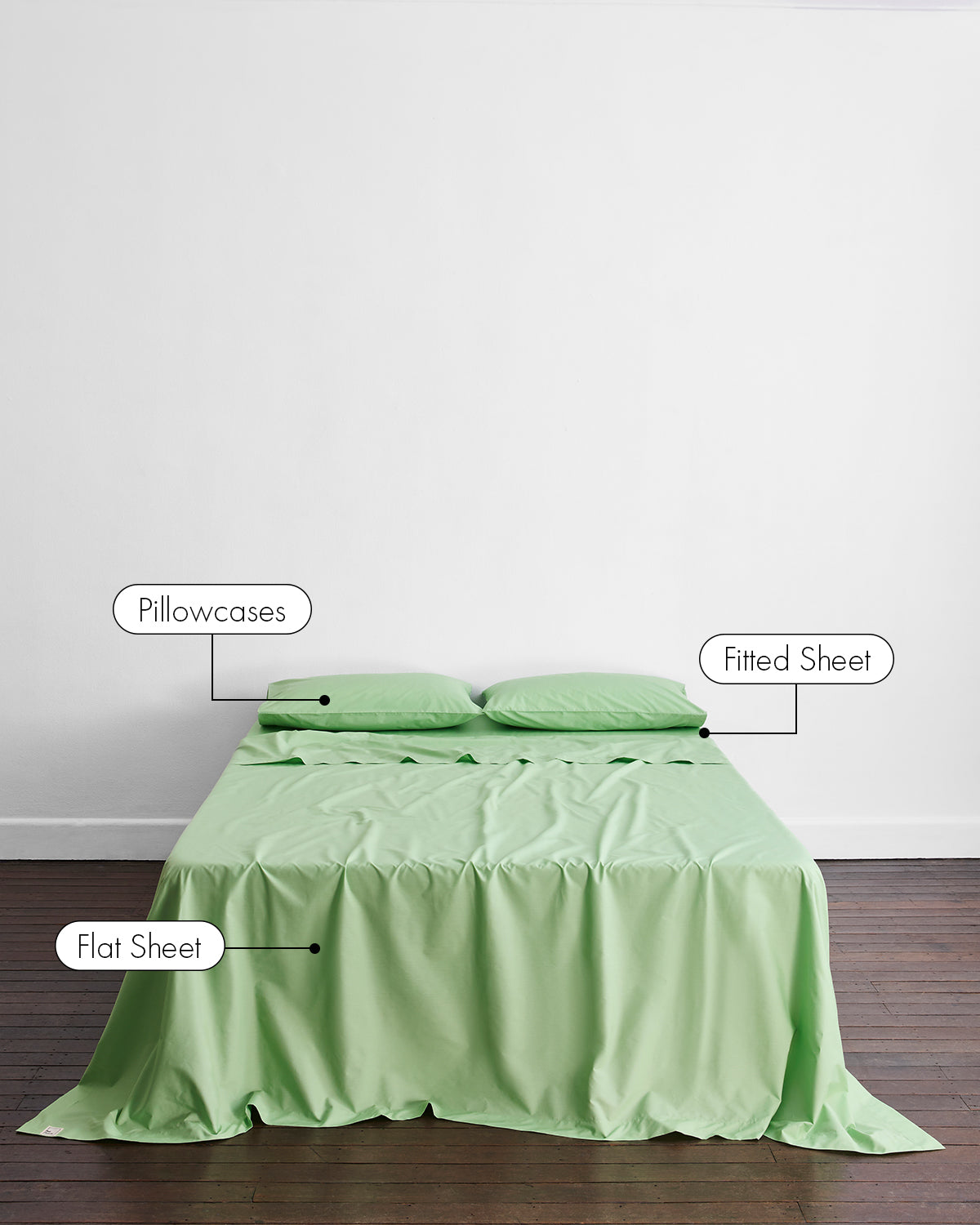 Apple Organic Cotton Percale Sheet Set