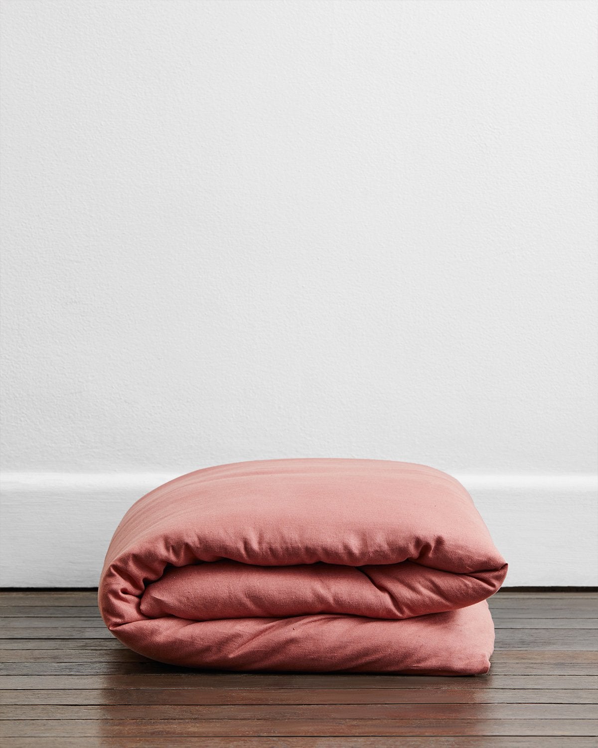 Pink Clay & Terracotta 100% French Flax Linen Bedding Bundle