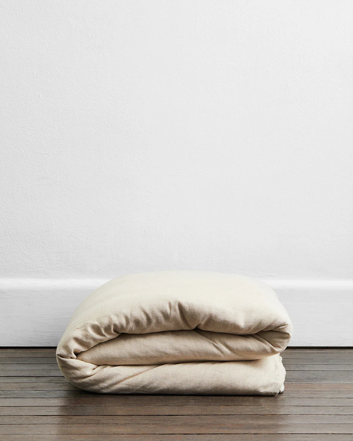 Oatmeal & Terracotta 100% French Flax Linen Bedding Bundle