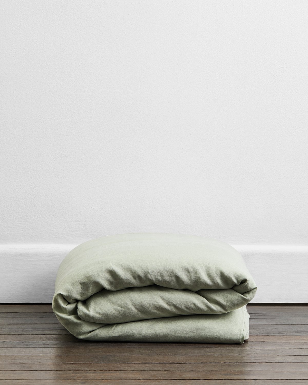 Sage & White 100% French Flax Linen Bedding Bundle