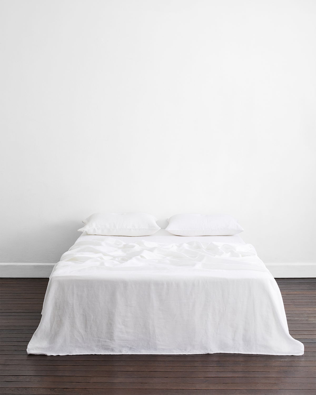 Sage & White 100% French Flax Linen Bedding Bundle