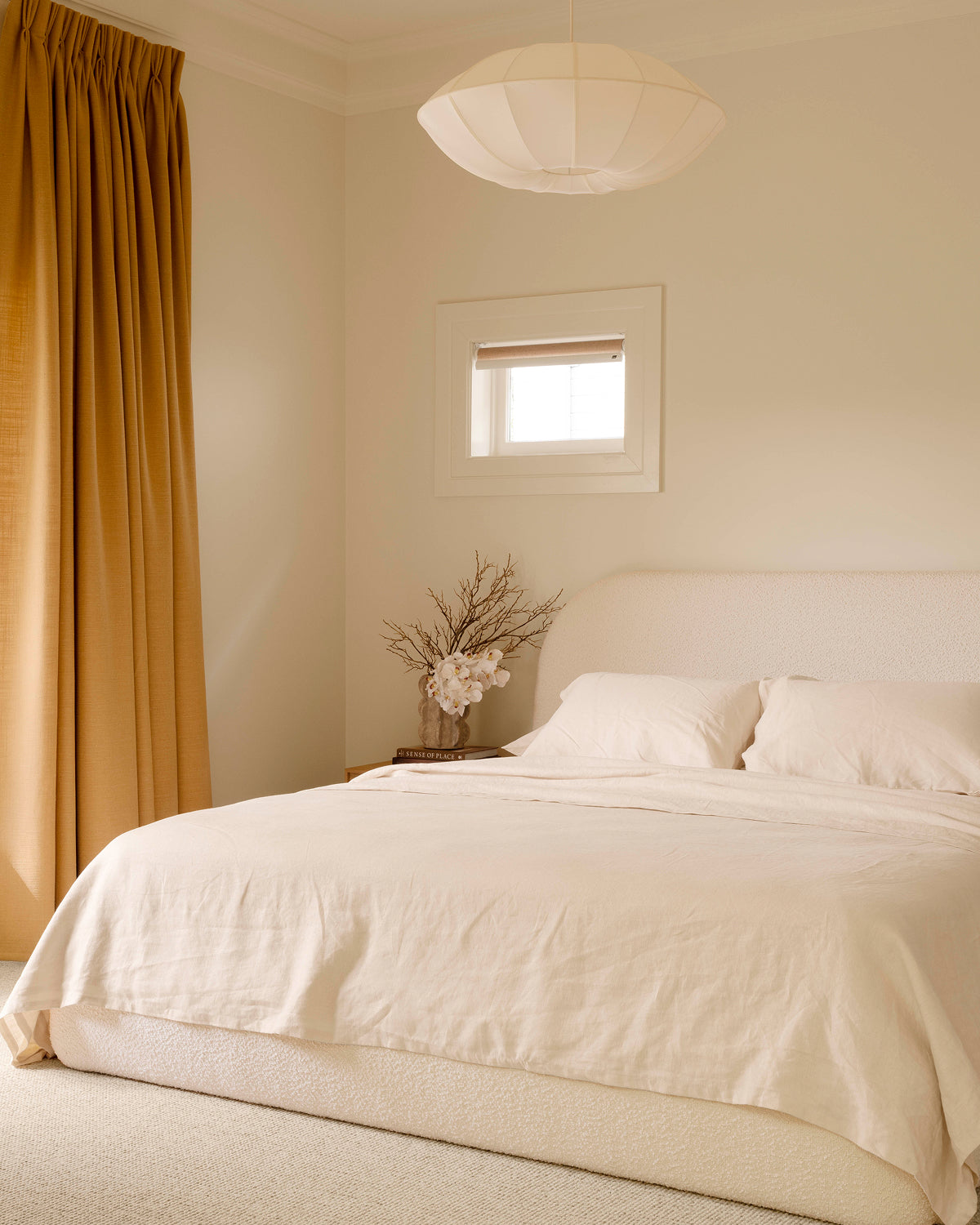 Crème 100% French Flax Linen Bedding Set