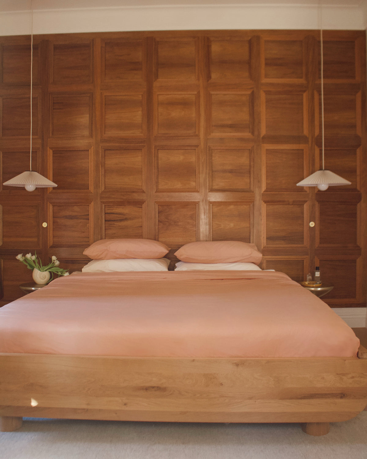 Butterscotch Organic Cotton Percale Bedding Set
