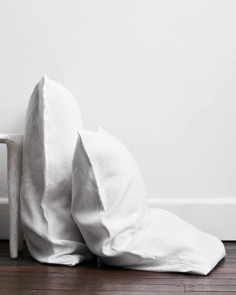 Coast & White 100% French Flax Linen Bedding Bundle