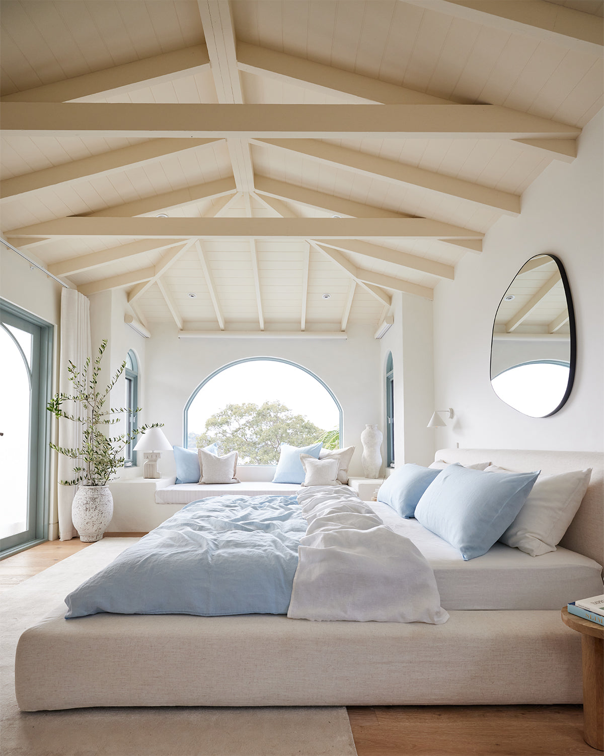 Coast & White 100% French Flax Linen Bedding Bundle