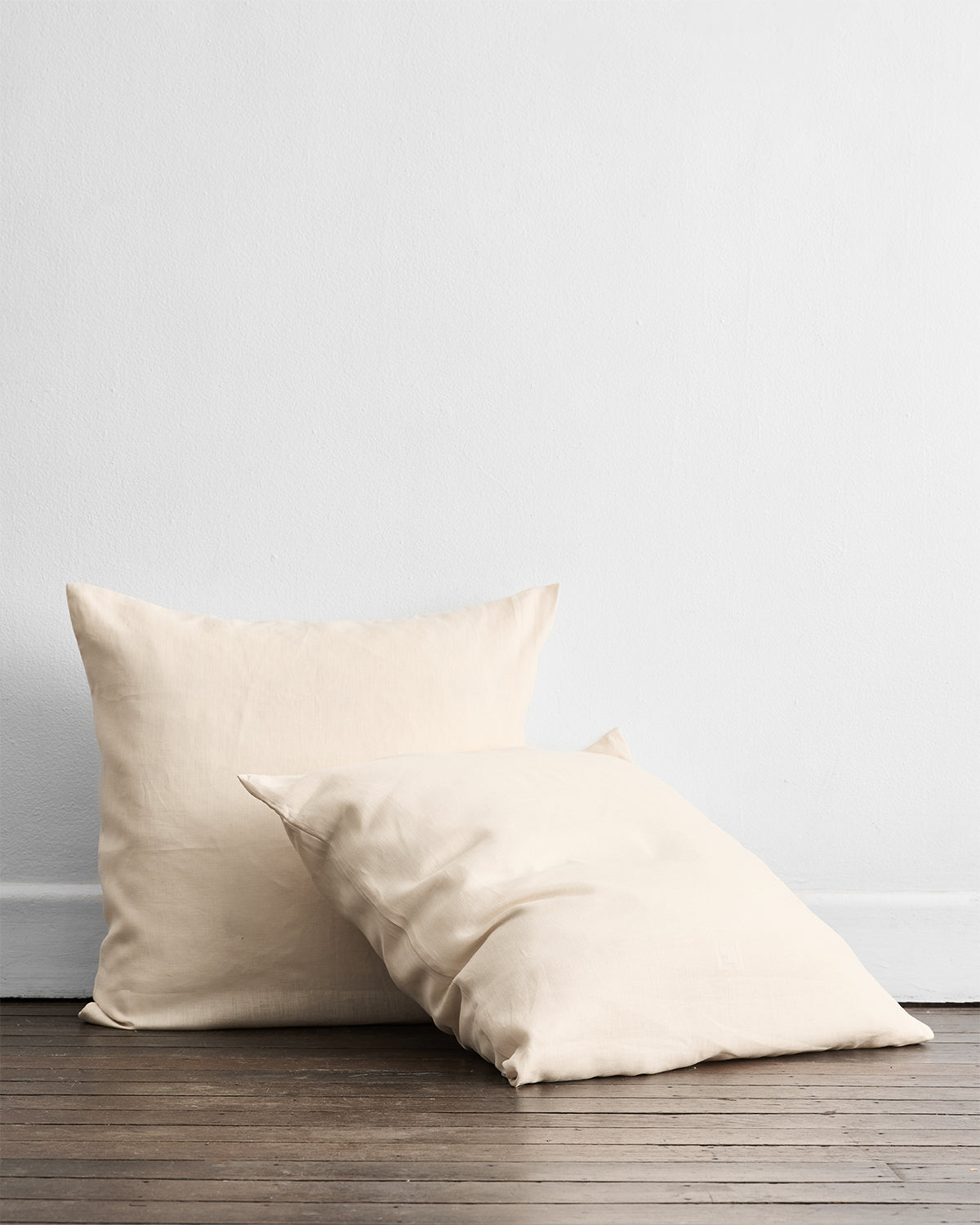 Oatmeal & Crème 100% French Flax Linen Quilt Bedding Bundle