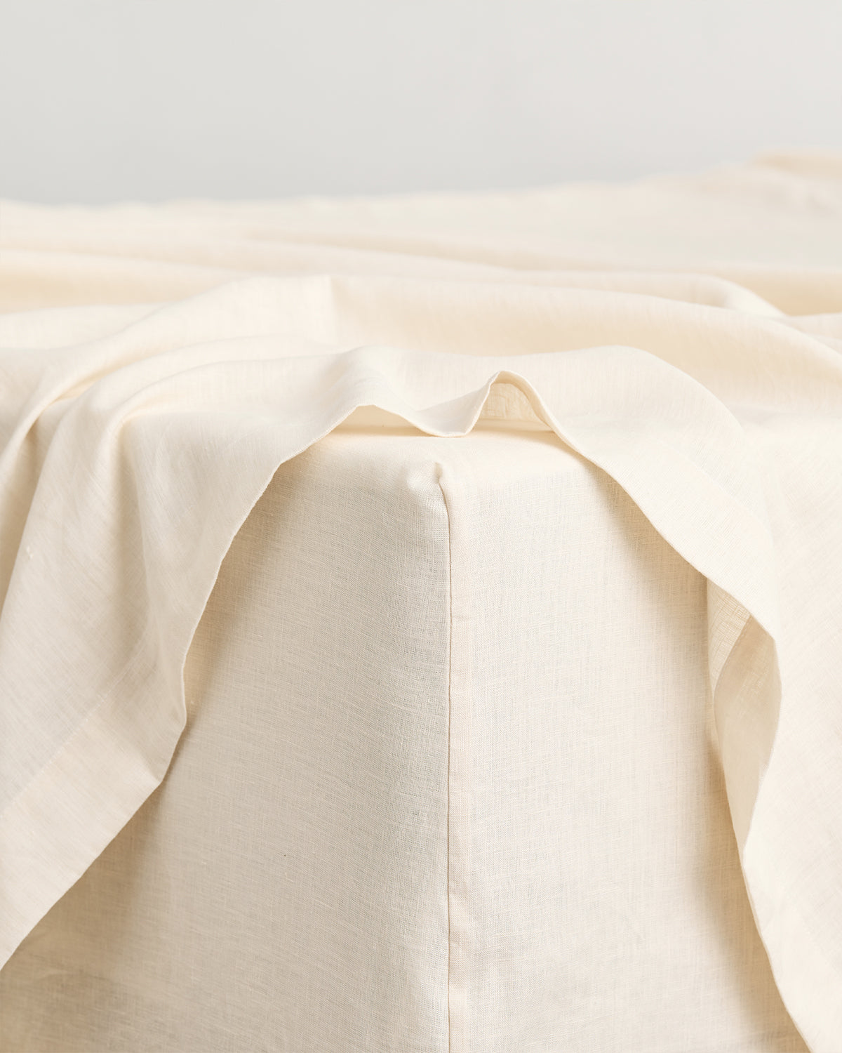 Crème 100% French Flax Linen Bedding Bundle