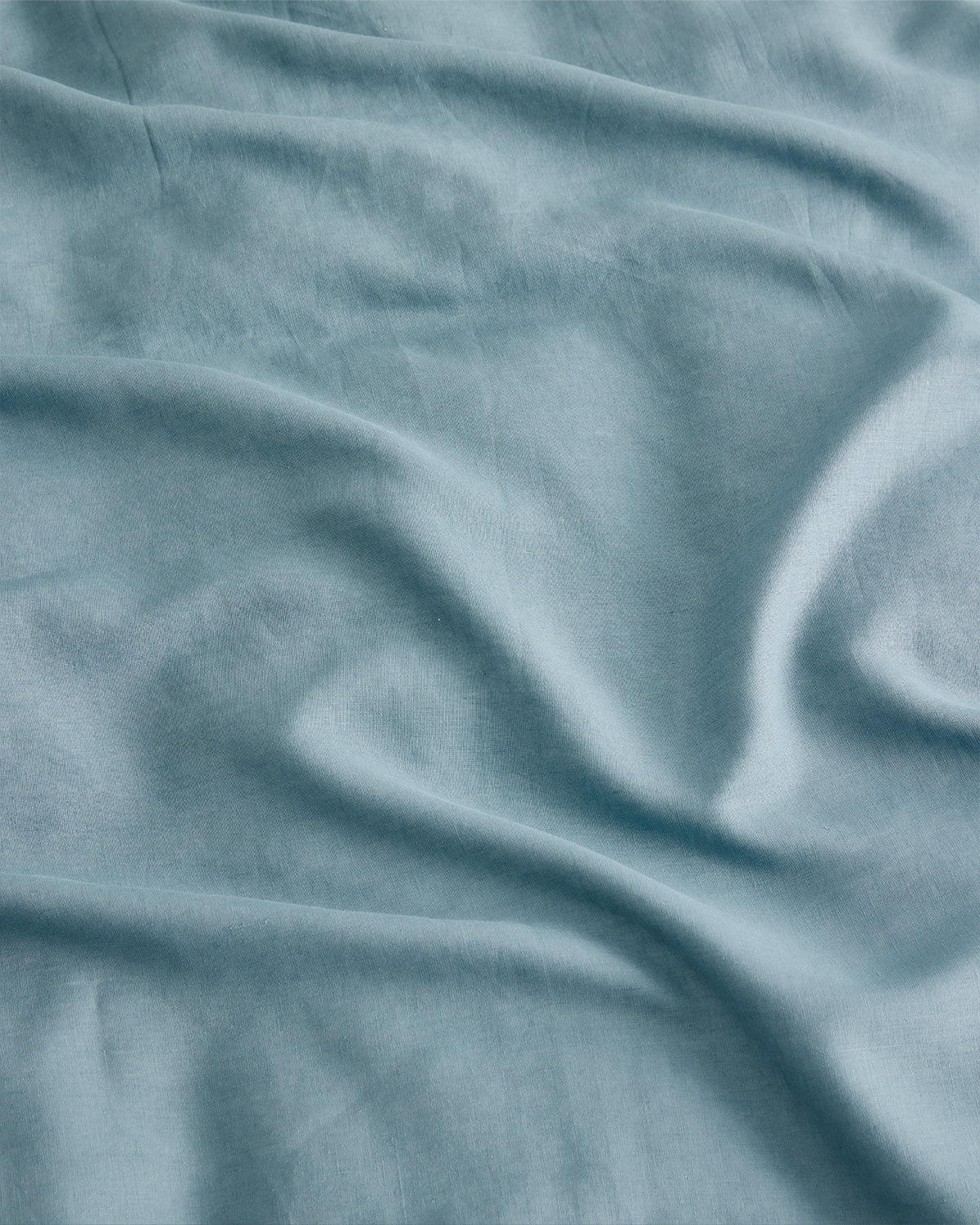 Lagoon 100% French Flax Linen Fitted Sheet Set
