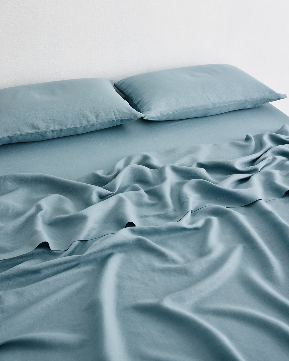 Lagoon 100% French Flax Linen Sheet Set