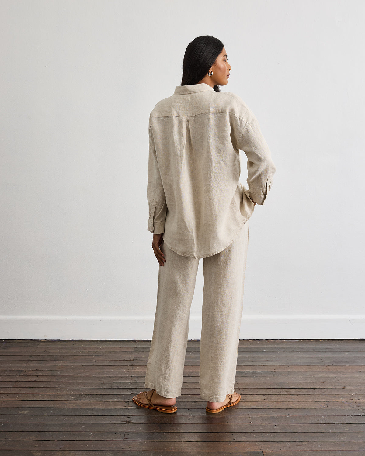 Long Lounge Set in Oatmeal