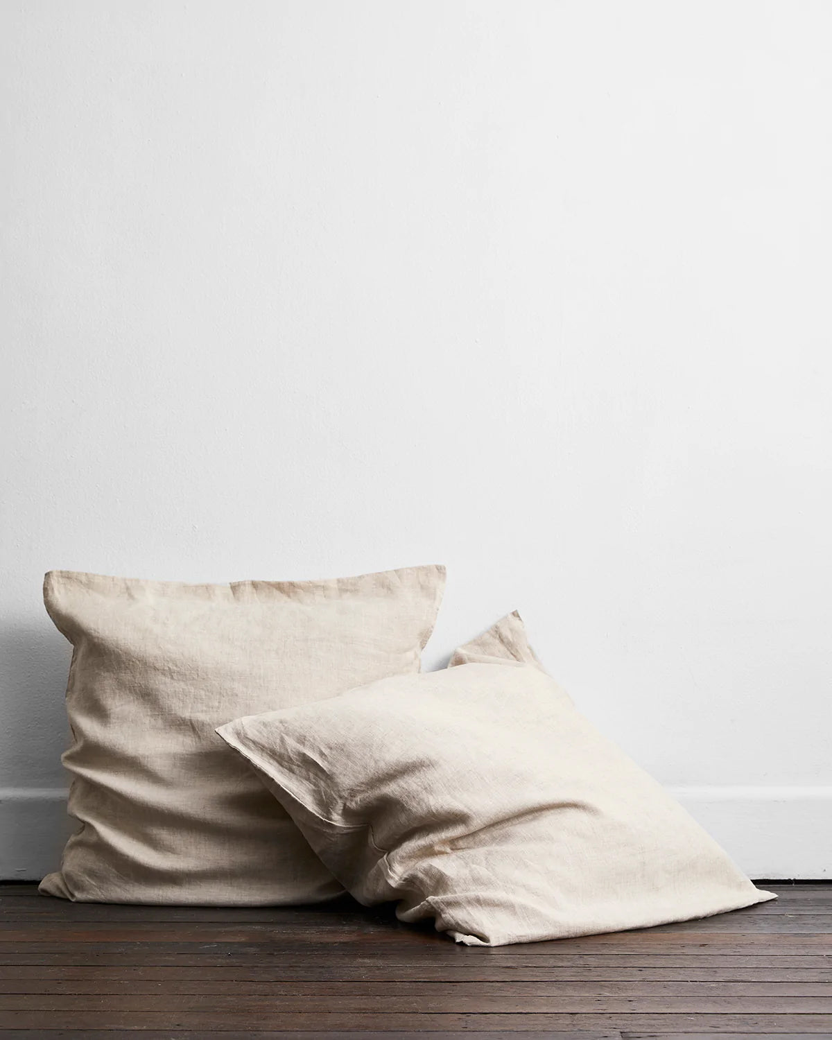 Olive Stripe, Terracotta & Oatmeal 100% French Flax Linen Bedding Bundle