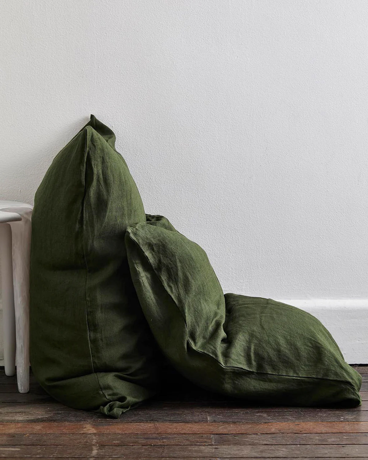Olive & Sage 100% French Flax Linen Bedding Bundle