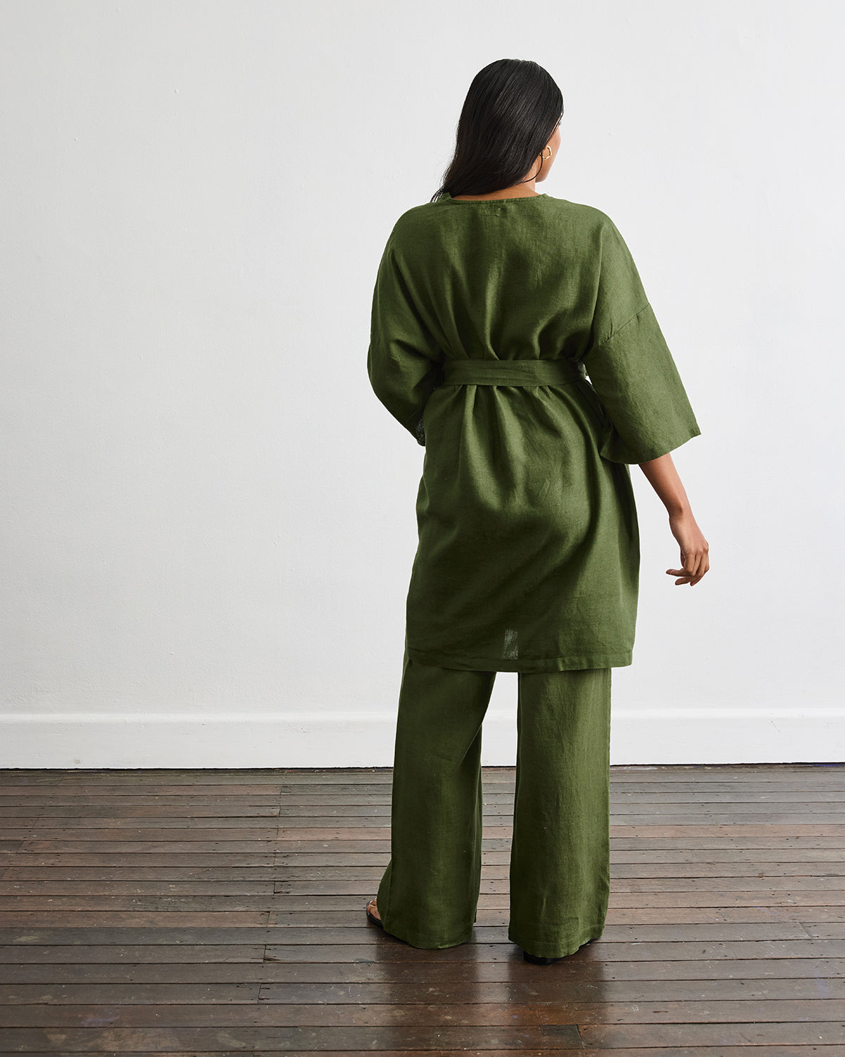 Robe Set in Olive