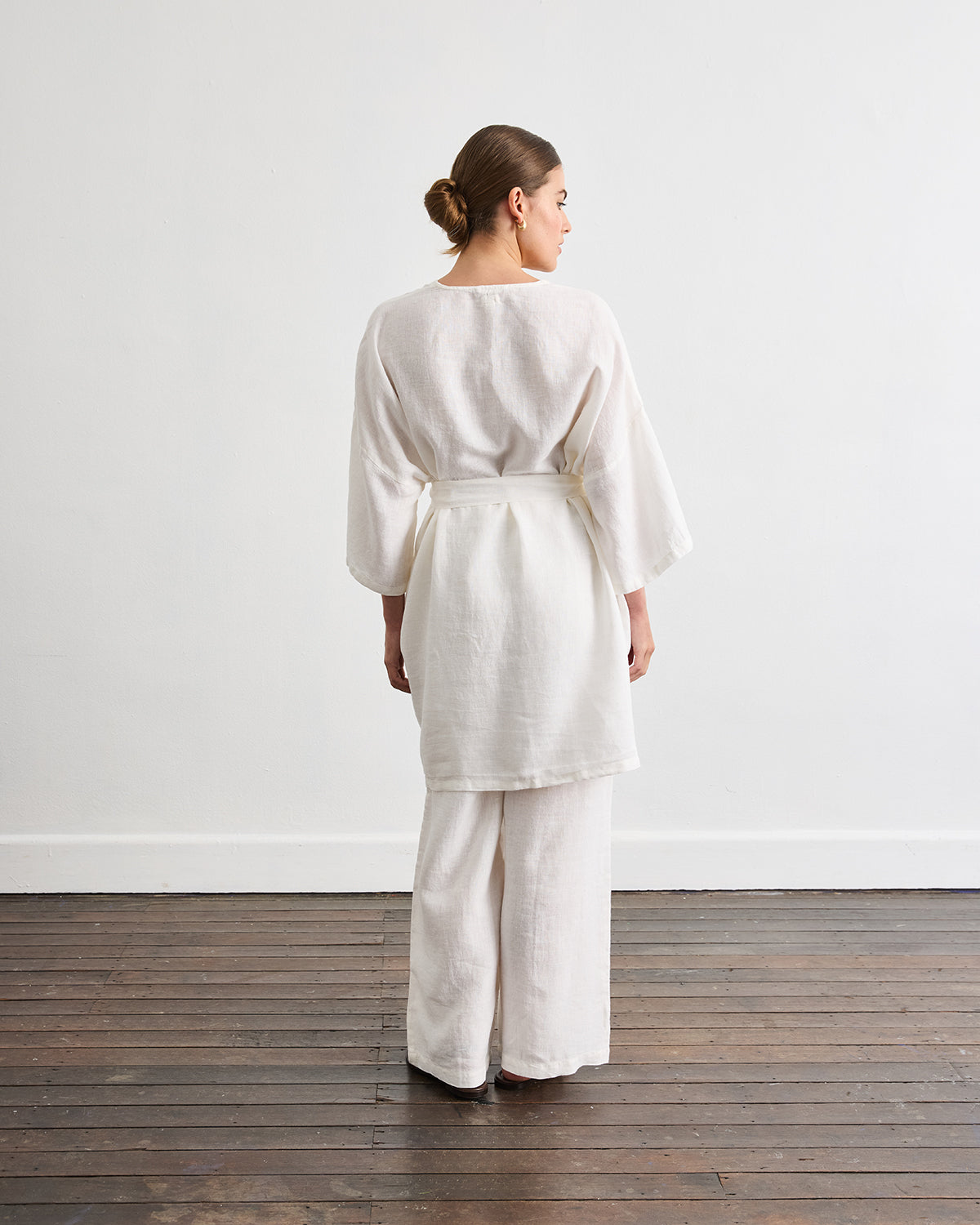 Robe Set in White