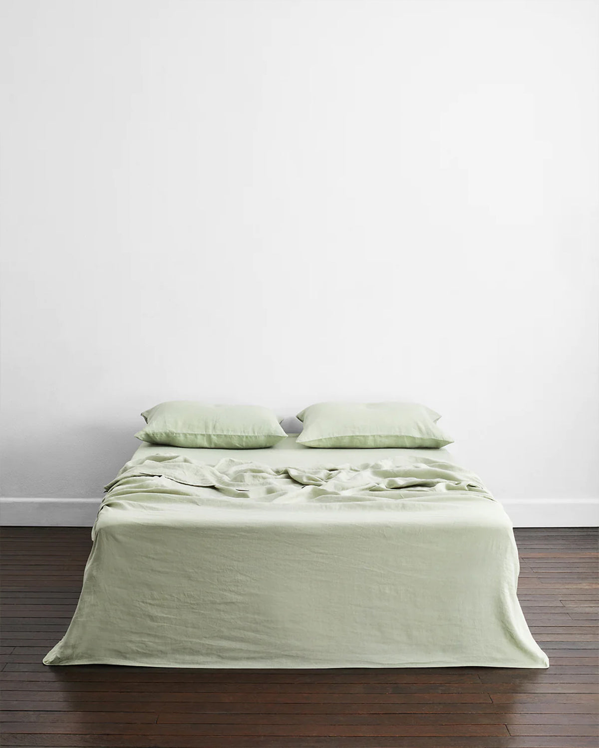 Forest, Sage & Coast 100% French Flax Linen Bedding Bundle