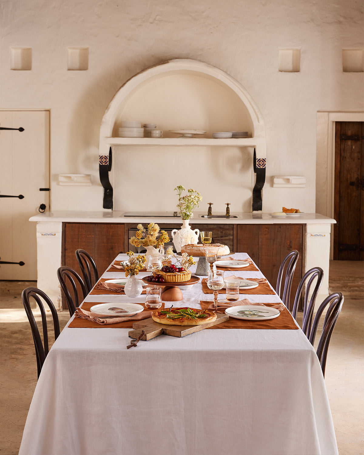 White, Rust & Terracotta Table Bundle